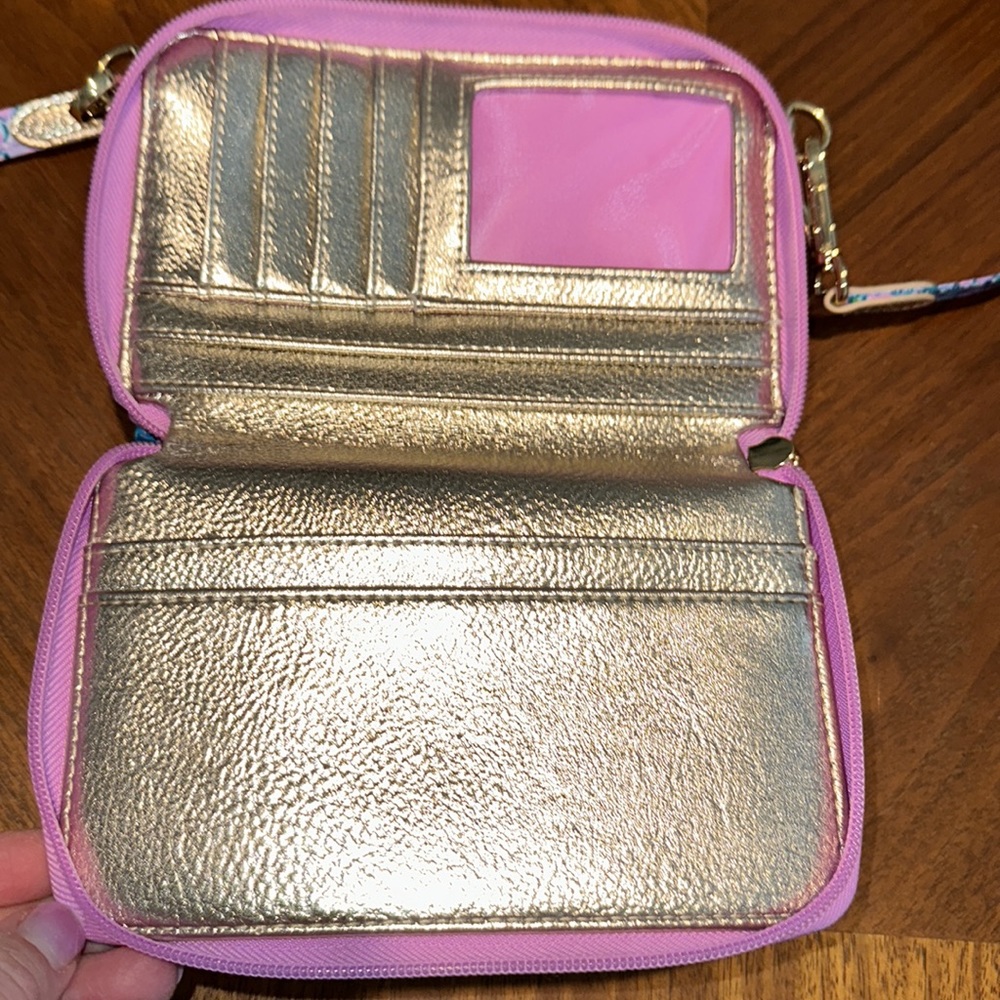 Lilly Pulitzer crossbody bag with wallet